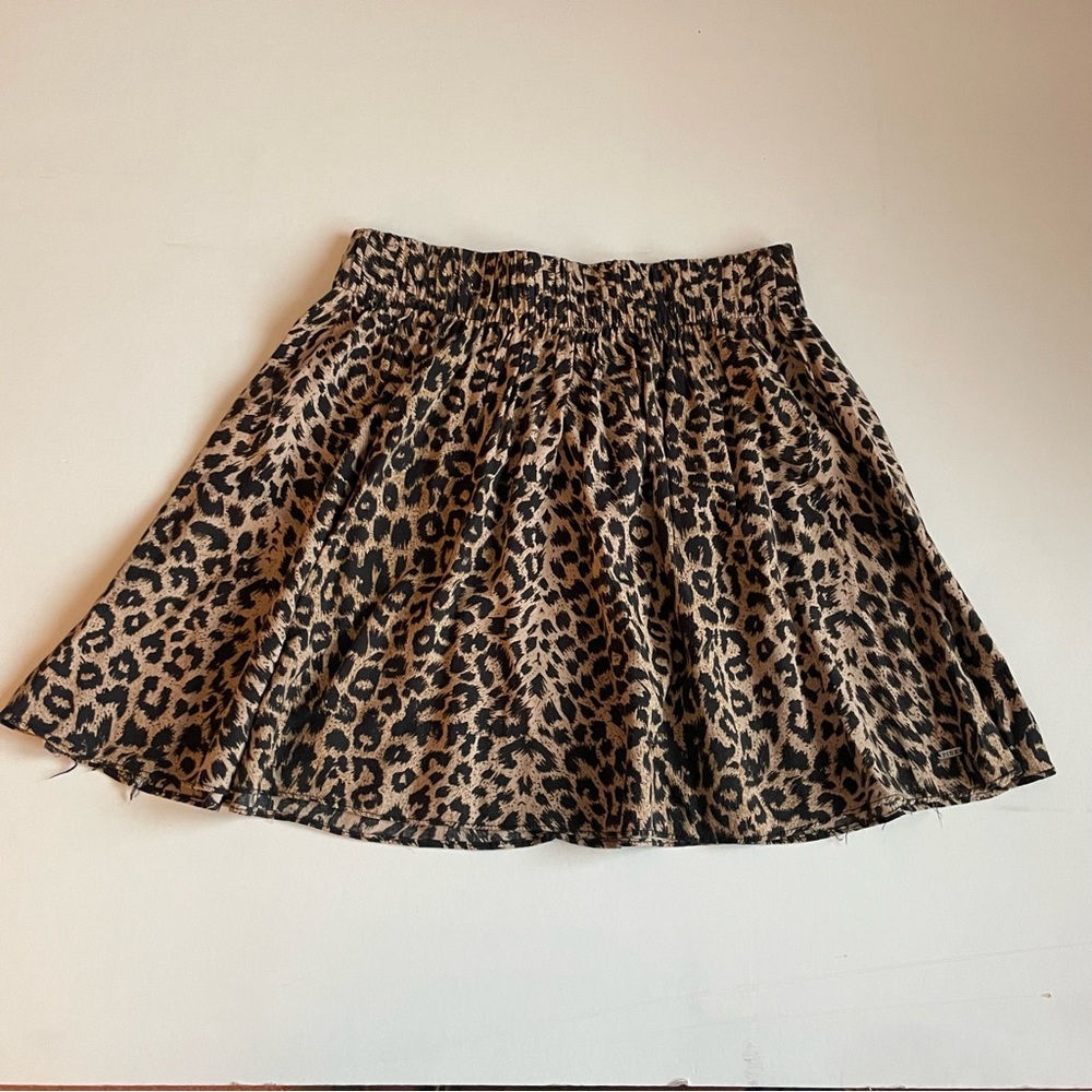 💚3/$15💚 SMALL | Victoria Secret PINK | leopard print mini skirt